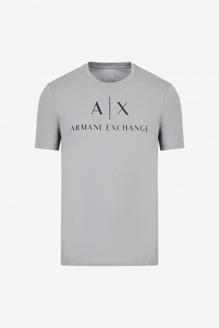 Сіра футболка Armani Exchange