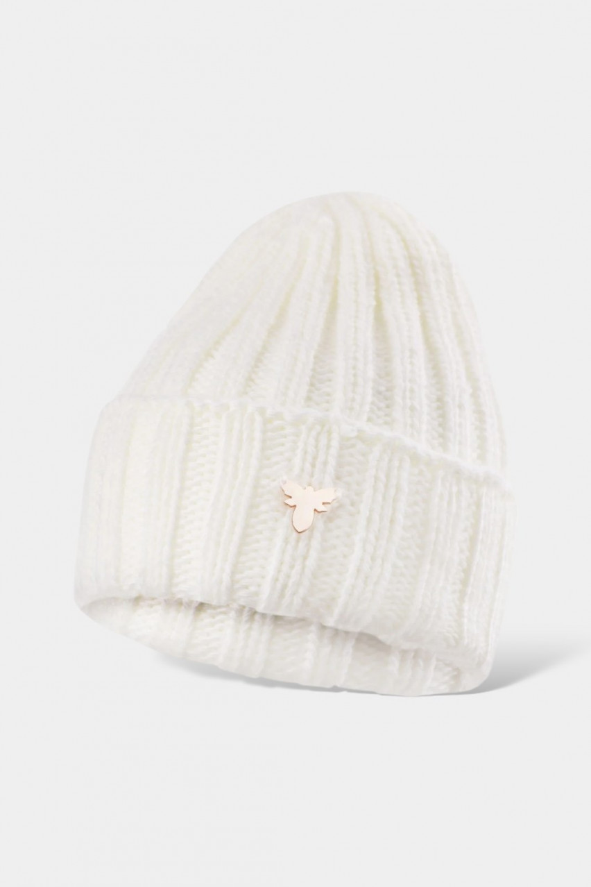 Молочна шапка Beanie HatMh24-01 milk(008) T.Mosca