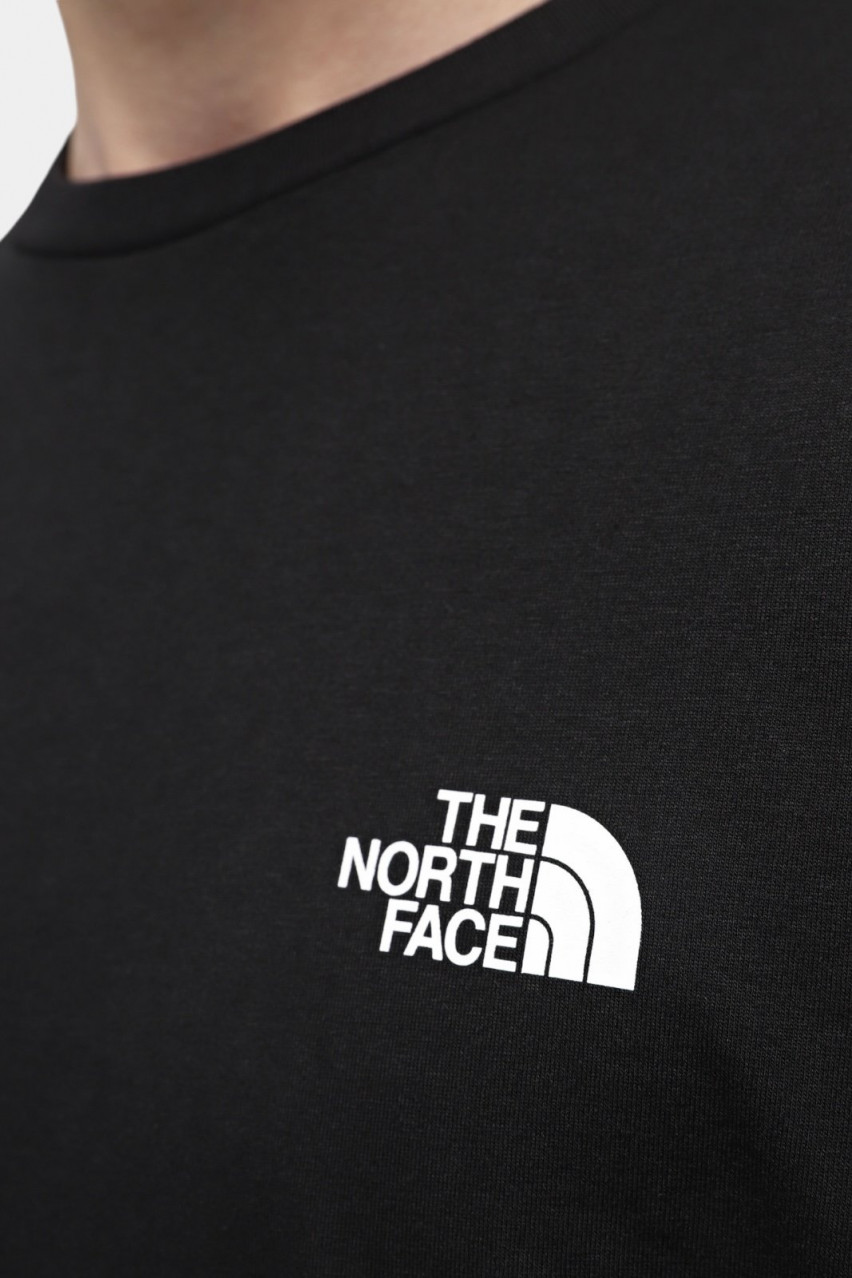 Чорний лонгслів L/S Simple Dome Tee NF0A87QNJK31 The North Face