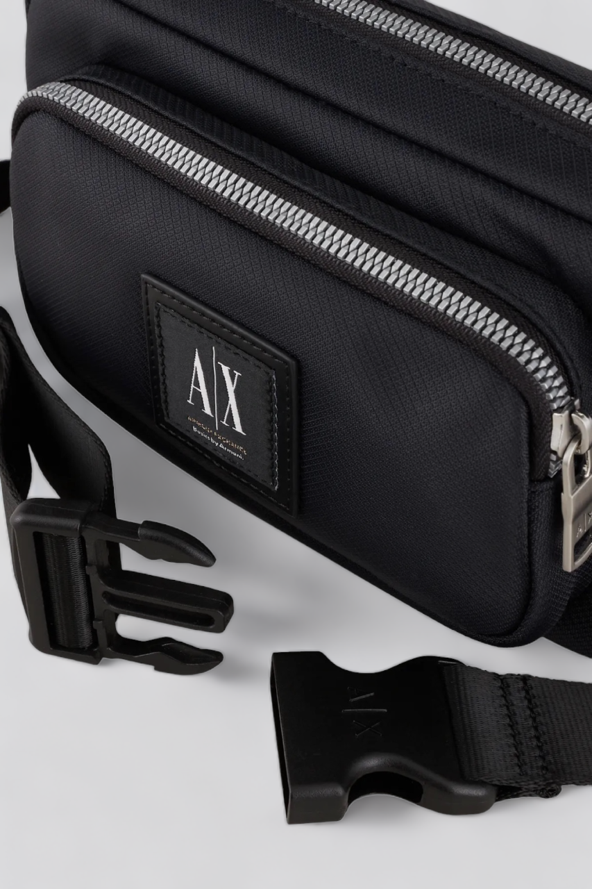 Чорна бананка Armani Exchange