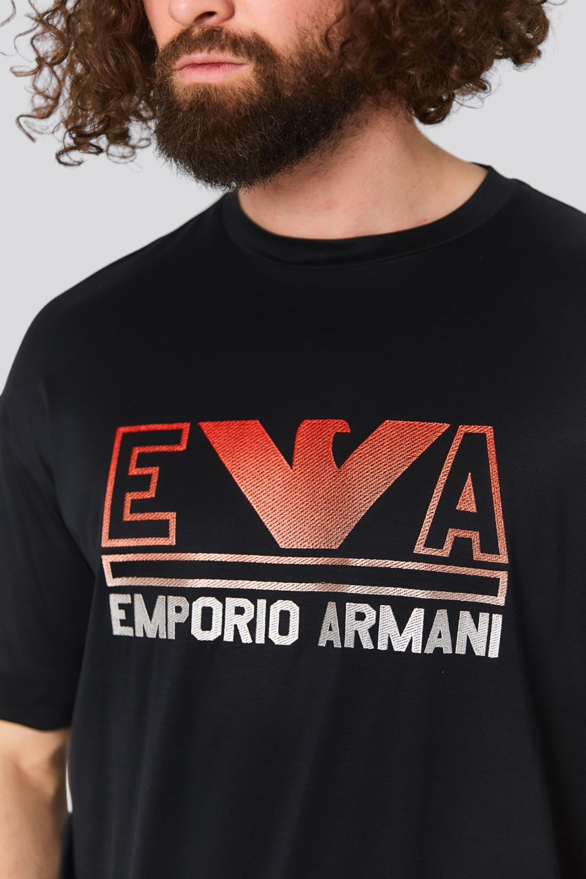 Синя футболка Emporio Armani