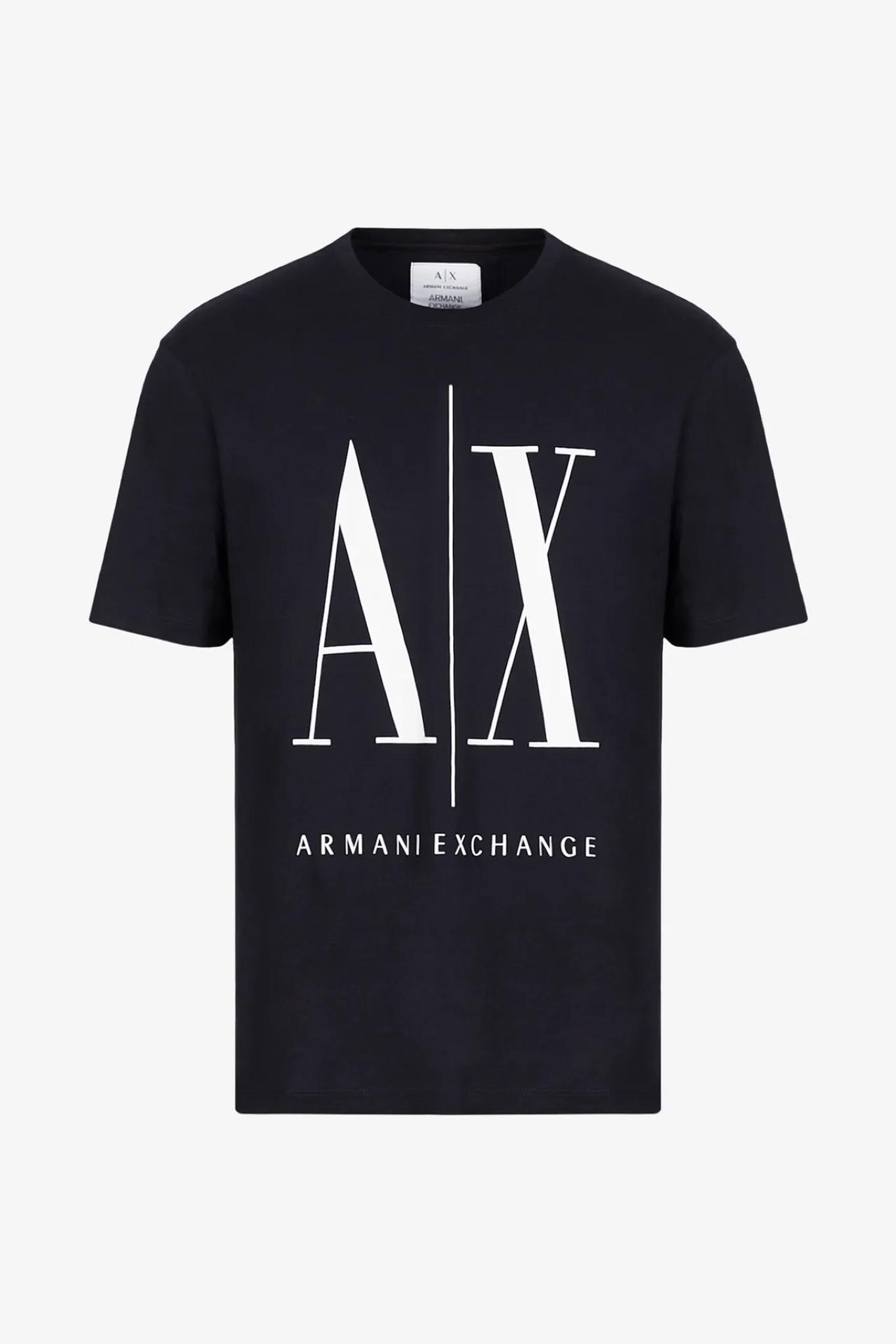 Синяя футболка Armani Exchange