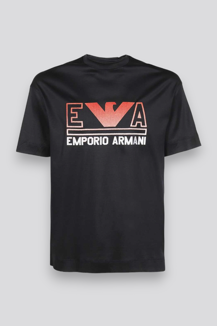 Синяя футболка Emporio Armani