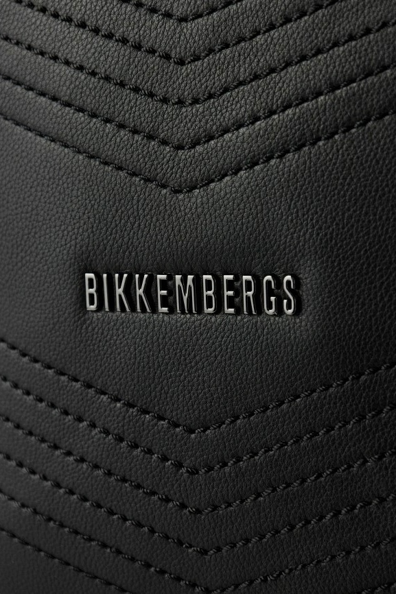 Черная сумка Round BKBO00744M Bikkembergs