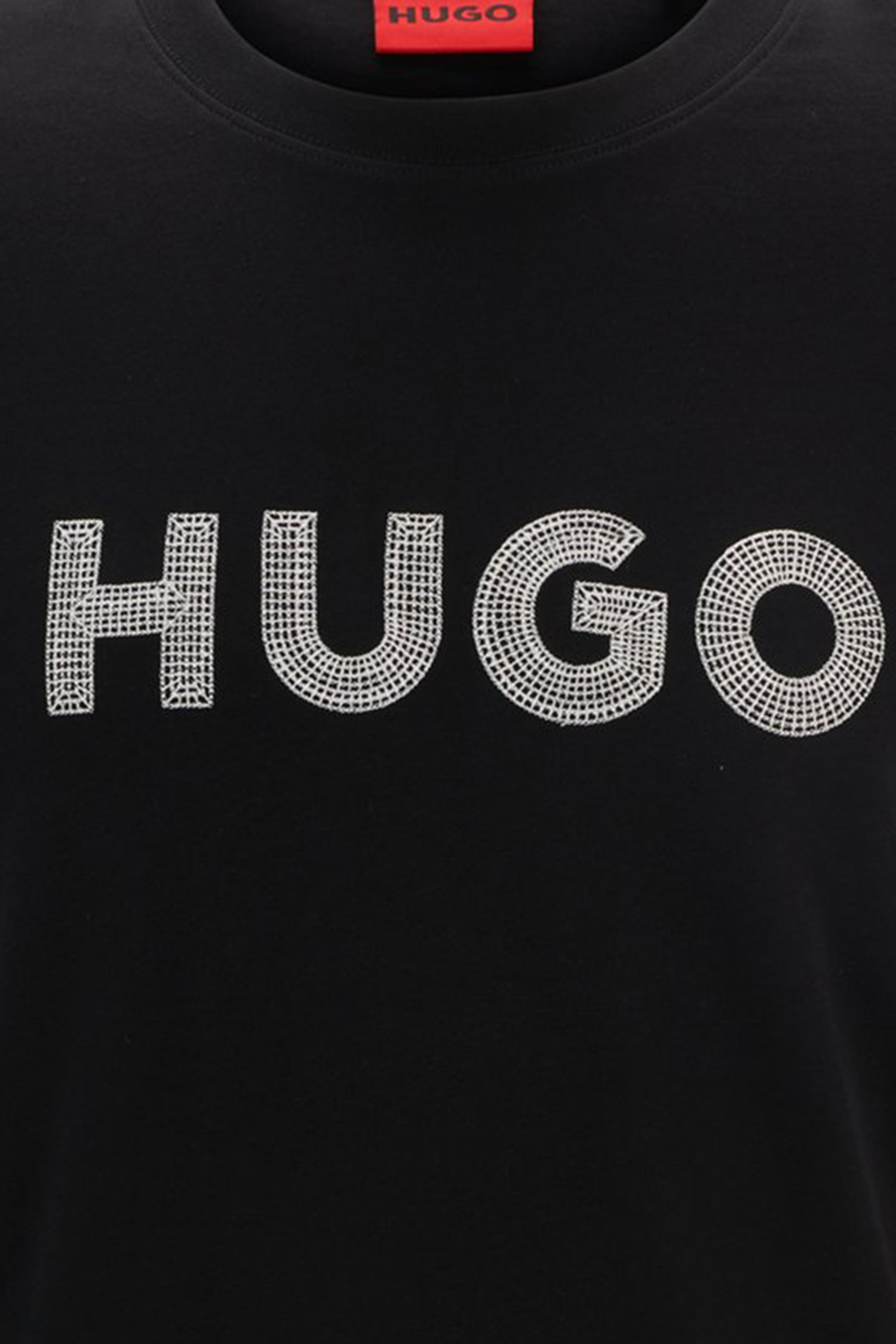 Чёрная футболка HUGO