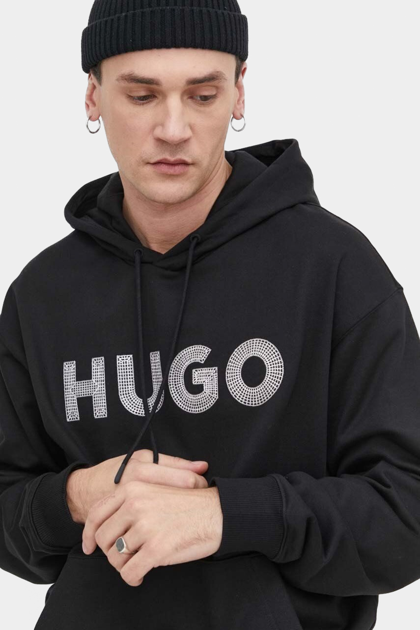 Чорне худі HUGO