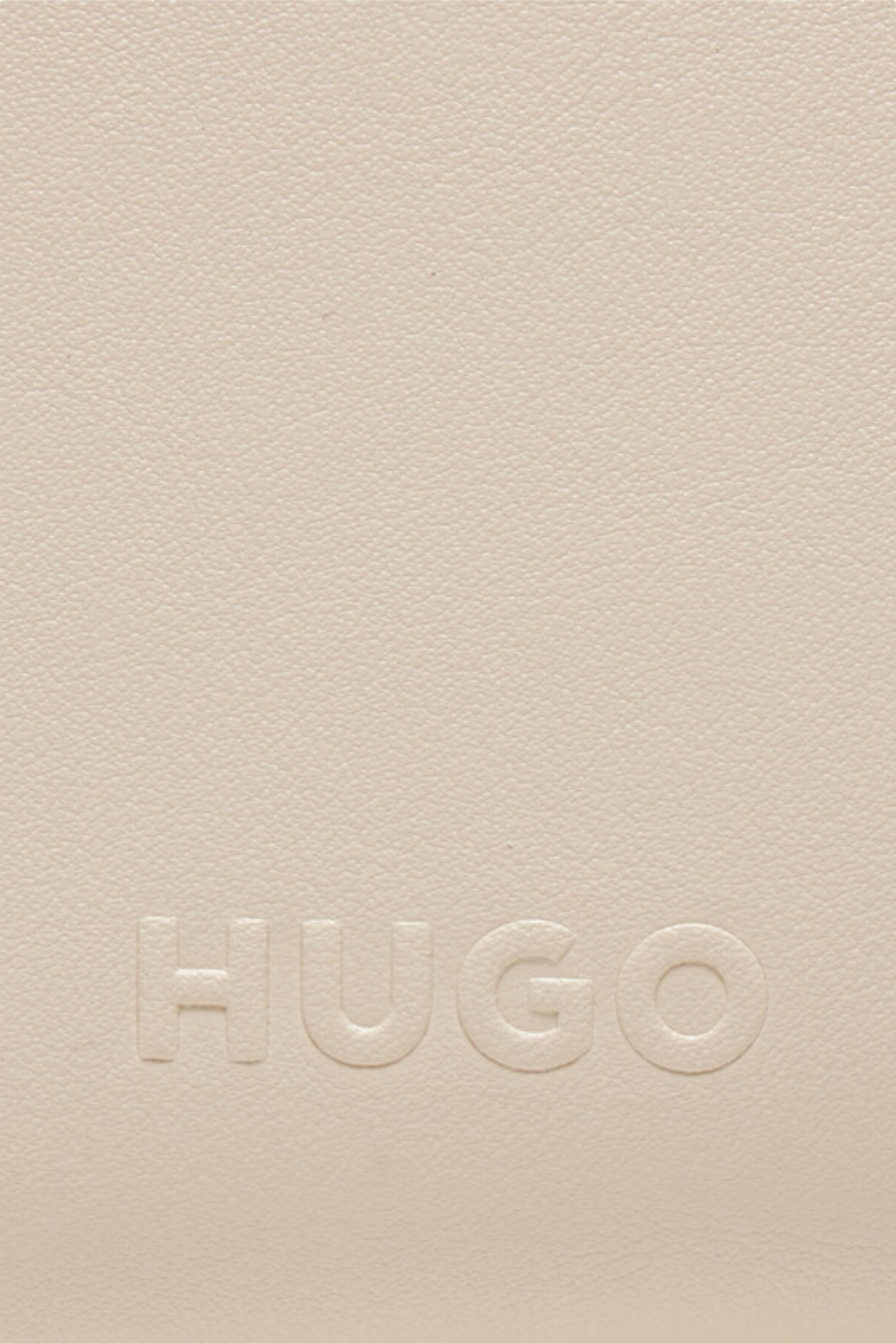 Бежевая сумка HUGO