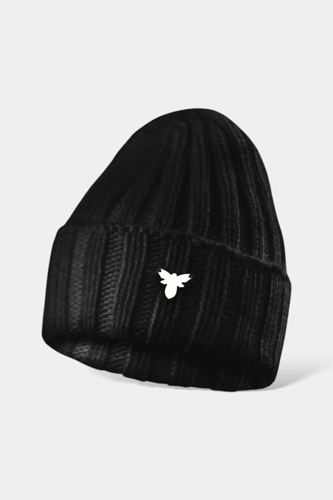 Черная шапка Beanie HatMh24-01 black(005) T.Mosca