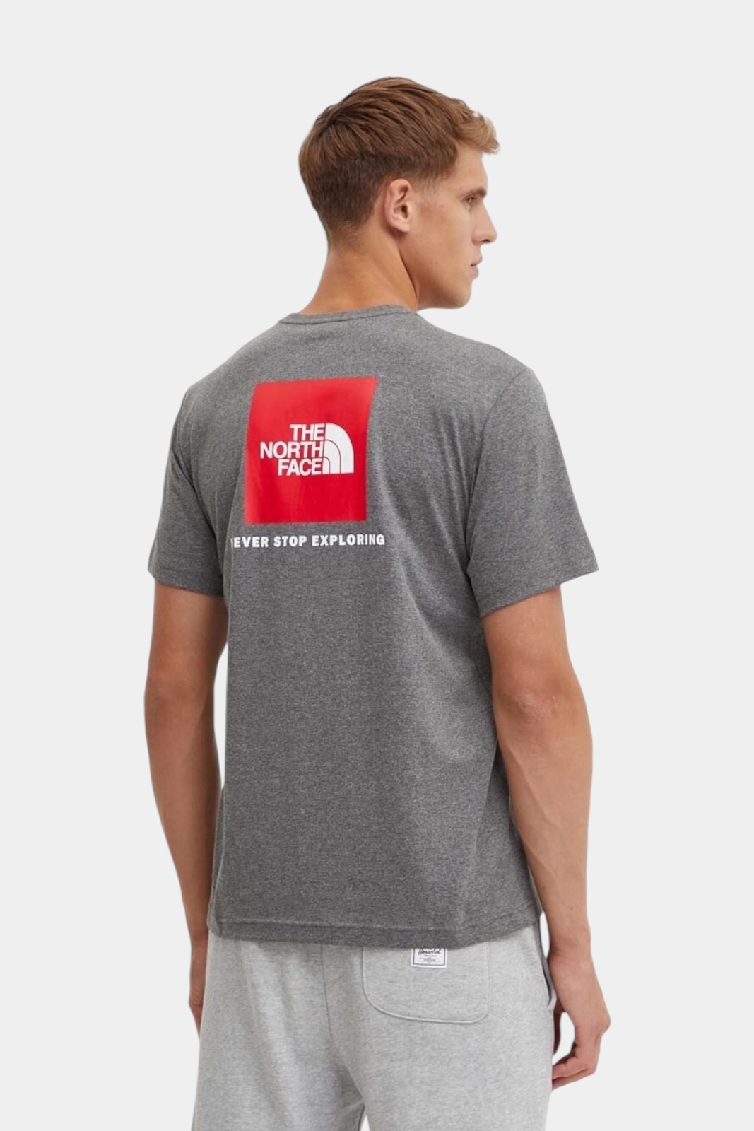 Сіра футболка S/S Redbox Tee NF0A87NPDYY1 The North Face