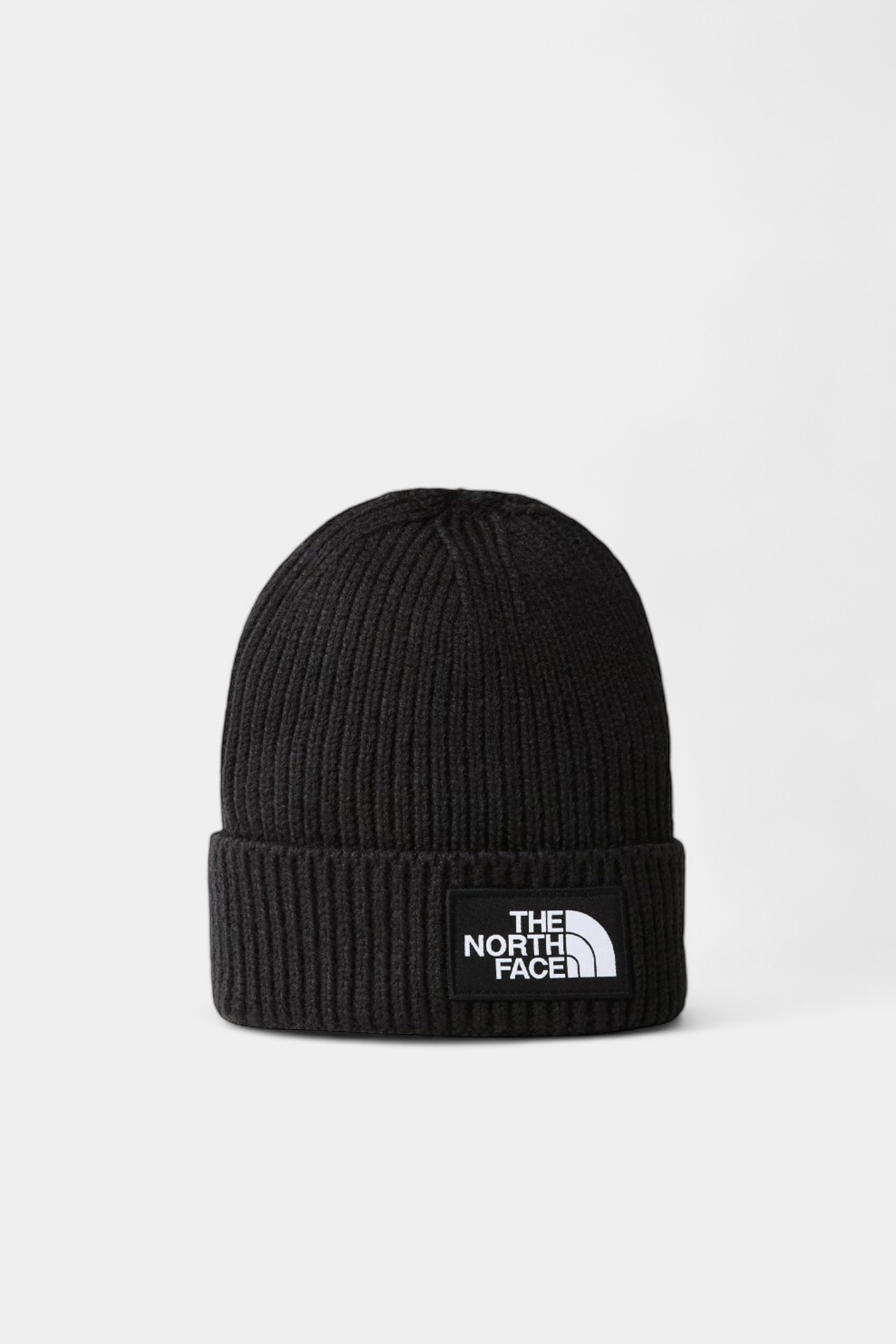 Чорна шапка TNF Box Logo Cuffed Beanie