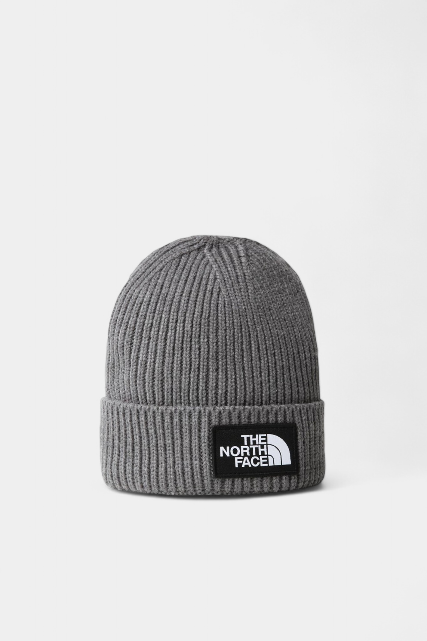 Сіра шапка TNF Box Logo Cuffed Beanie